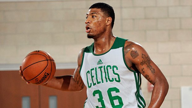 Marcus Smart playing in a Celtics Summer League Game
Courtesy: Fernando Medina/NBAE via Getty Images