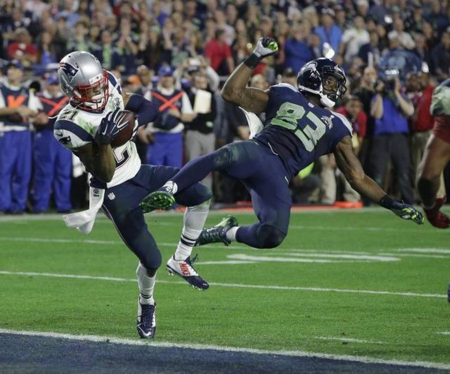 Strong safety Malcolm Butler makes a goal-line interception to save the Patriots from another Super Bowl loss
Courtesy: Kathy Willens/ The Associated Press