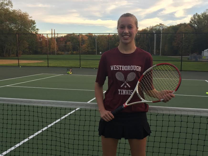 Westborough High School’s Girls’ Tennis Standout: Isabelle Seymour