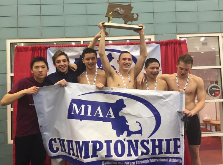 Boys’ State Swim Team Clinch Second Place in State Championships