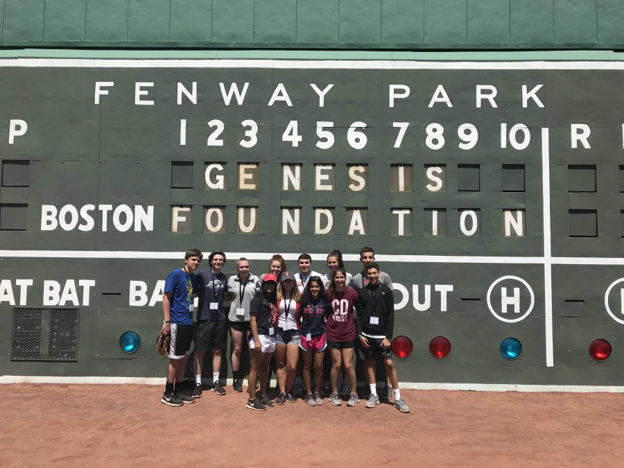 WHS+Genesis+Club+Visits+Fenway+For+Community+Event