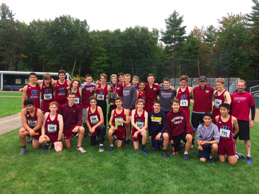 Westborough+cross+country+team+after+winning+the+Varsity+B+Race+at+the+61st+annual+Wachusett+Invitational+Meet+on+October+6th+at+Wachusett+Regional+High+School+in+Holden%2C+MA.