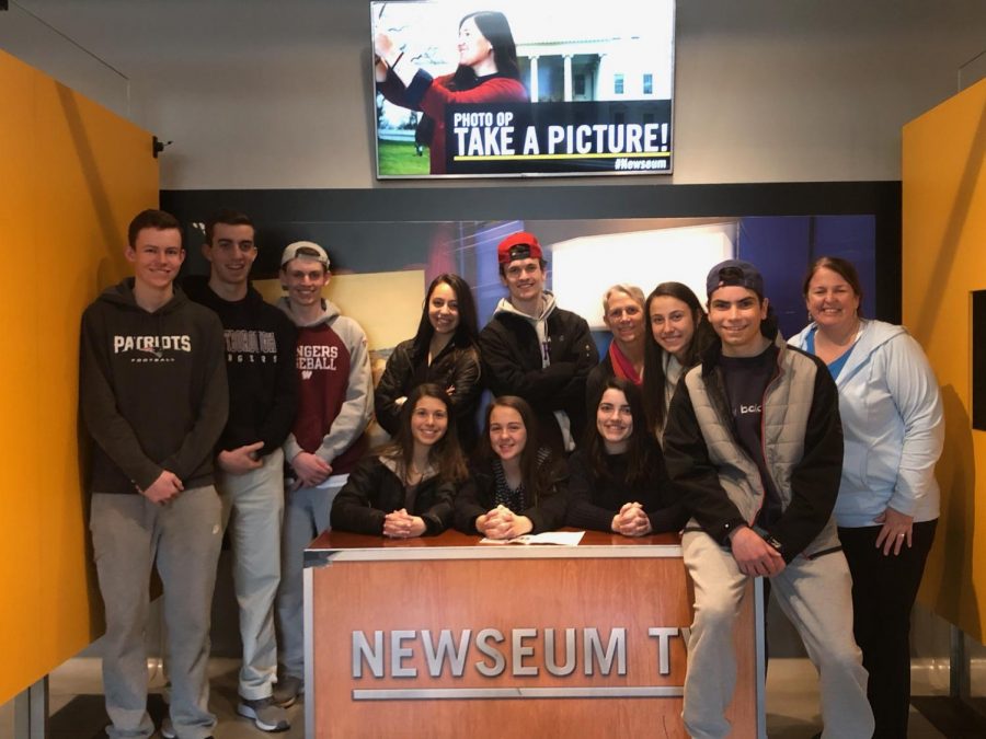 WHS+Journalists+traveled+to+Washington+D.C.+on+March+27+to+explore+D.C.+and+especially+the+Newseum.