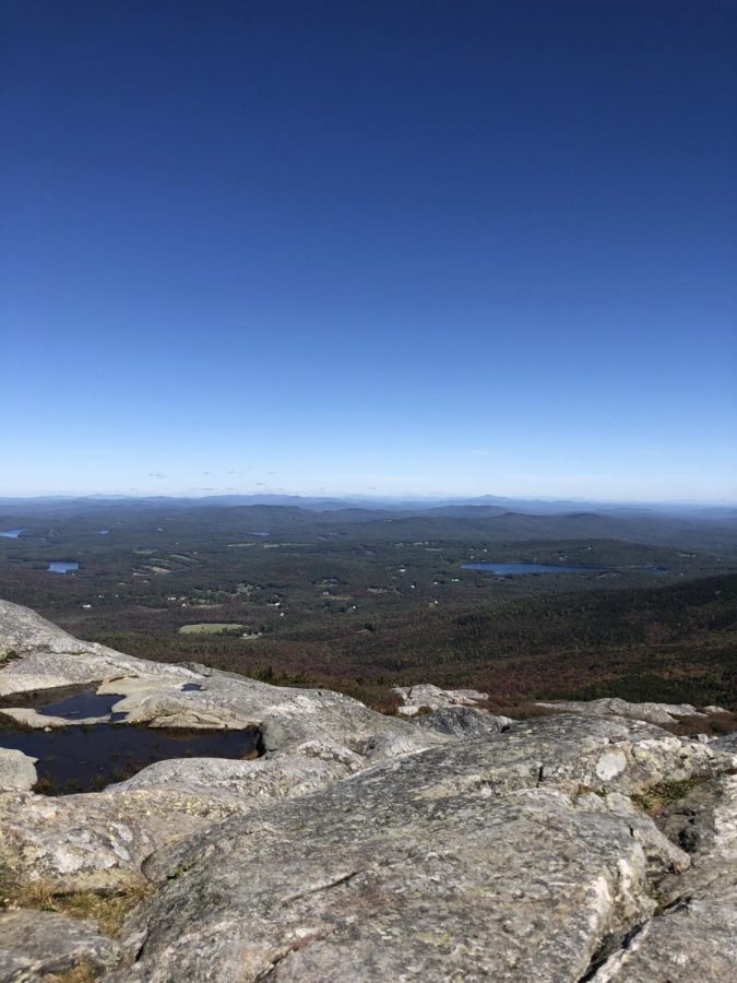 The+Adventure+in+Literature+senior+seminar+students+took+a+field+trip+recently+to+Mount+Monadnock.++