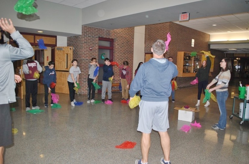 Students Relax During National Mental Health Week