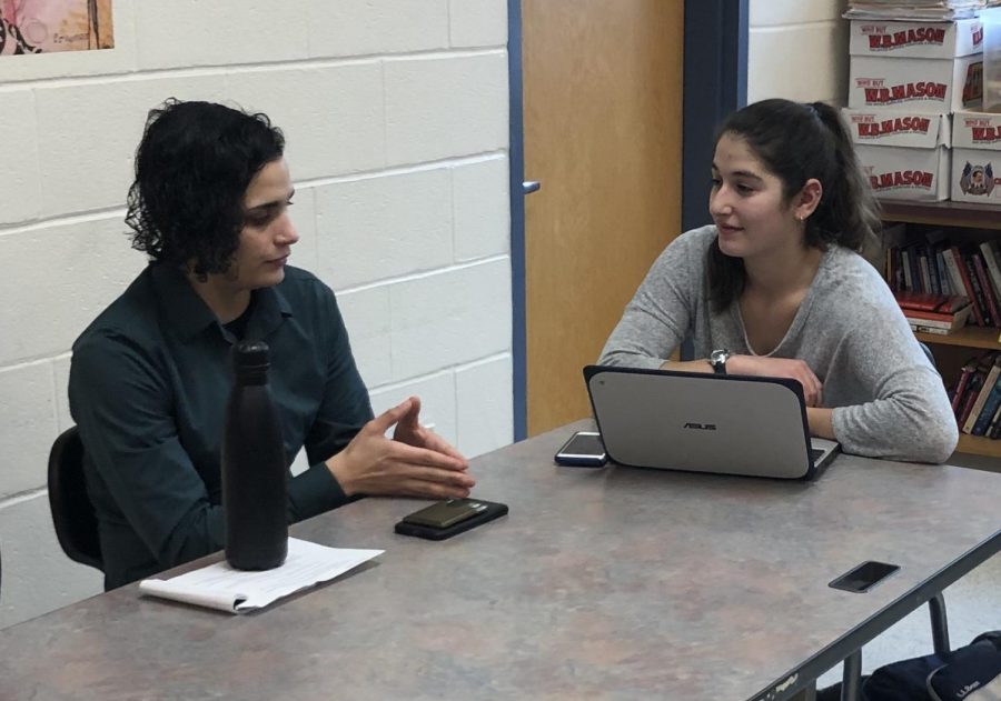 Orfao was interviewed by senior co-editor Miara Sasdi.  Ironically, Orfao was Sasdi's after school counselor over 10 years ago.