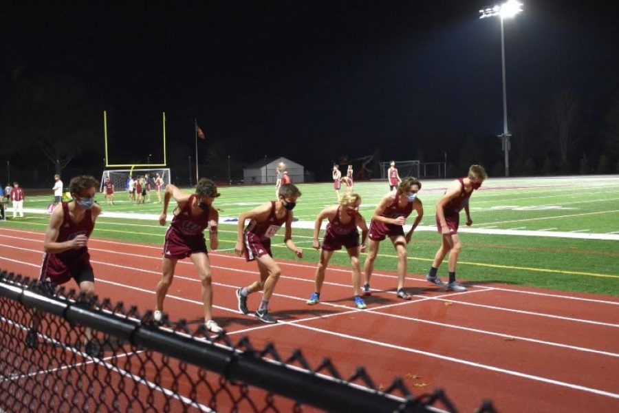 Boys Cross Country Shines Bright Under the Lights
