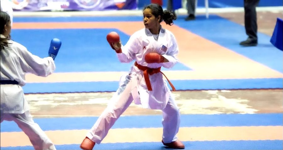 Nisha+Balaji+has+been+practicing+and+competing+in+the+sport+of+karate+for+the+past+nine+years.