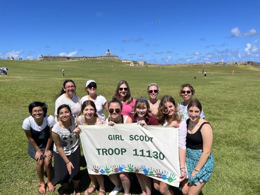 WHS Girl Scouts Visit Puerto Rico for Service Trip