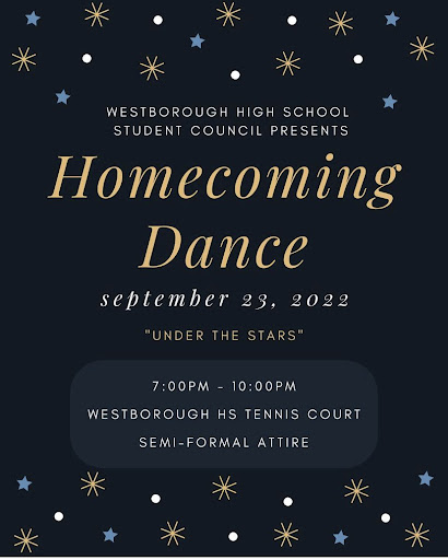 homecoming dance flyer