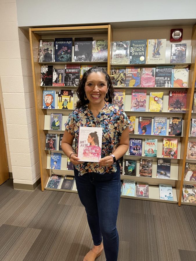 YA author Jennifer De Leon visited WHS to discuss her book Dont Ask Me Where Im From.