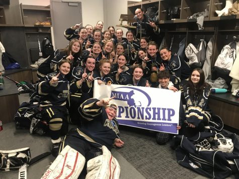 Co-Op Girl’s Hockey Team Sweeps The Floor at State Championship Game